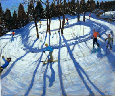 Winding Trail, Morzine by Andrew Macara